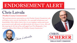 Chris Latvala backs Chris Scherer to be next colleague on Pinellas County Commission